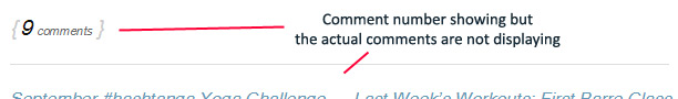 Comments not displaying in Thesis 1.8.4 after upgrading to WordPress 4.0