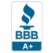 Rated A+ with the Better Business Bureau