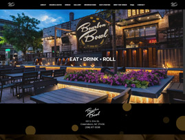 Website Design for Bowling Alleys