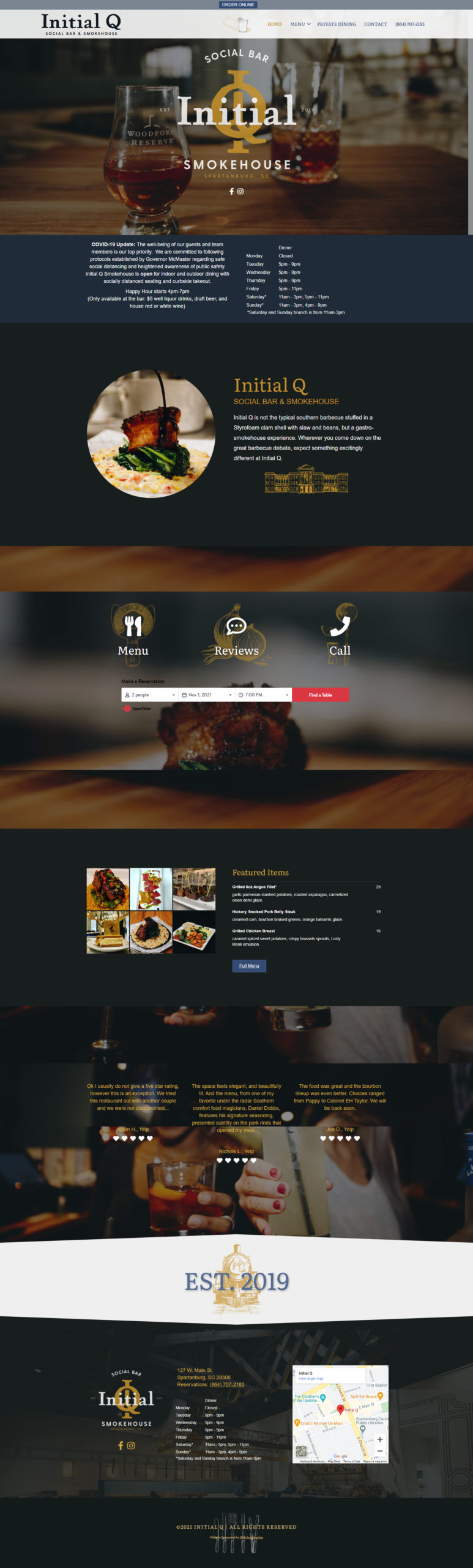 Initial Q - Restaurant